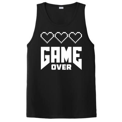 Retro Game Over Out Of Hearts PosiCharge Competitor Tank