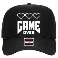 Retro Game Over Out Of Hearts Hat