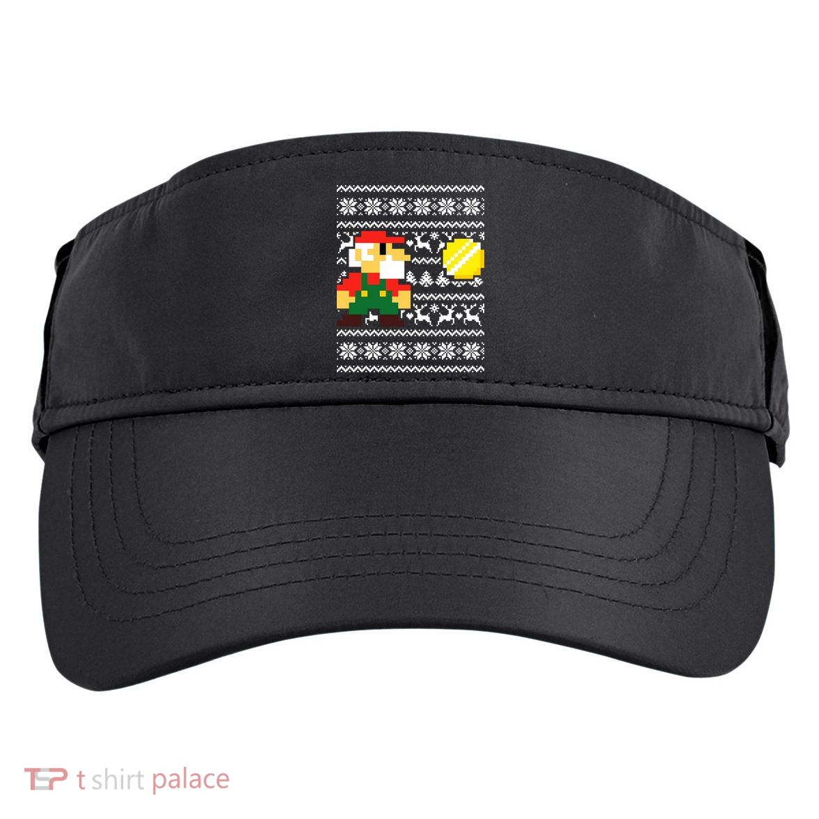 Retro Gamer Gaming Ugly Christmas Adult Drive Performance Visor