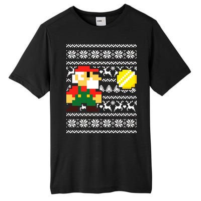 Retro Gamer Gaming Ugly Christmas Tall Fusion ChromaSoft Performance T-Shirt