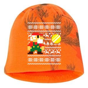 Retro Gamer Gaming Ugly Christmas Kati - Camo Knit Beanie