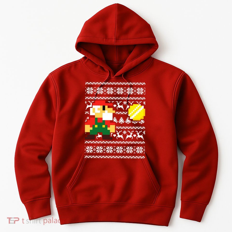 Retro Gamer Gaming Ugly Christmas Hoodie