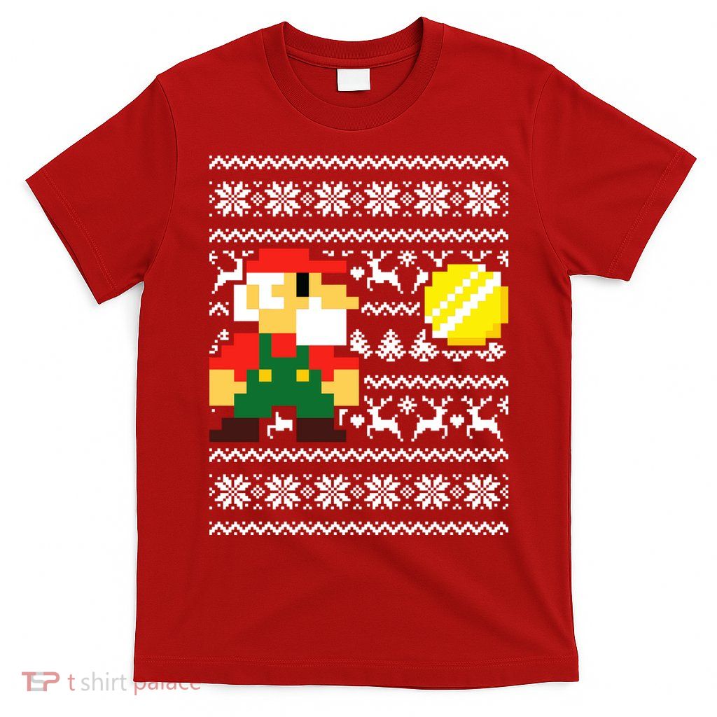 Retro Gamer Gaming Ugly Christmas T-Shirt