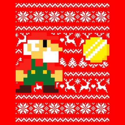 Retro Gamer Gaming Ugly Christmas T-Shirt