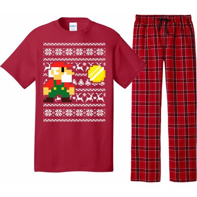 Retro Gamer Gaming Ugly Christmas Pajama Set