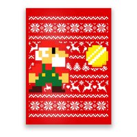 Retro Gamer Gaming Ugly Christmas Poster