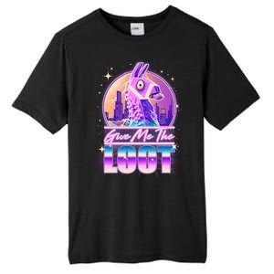 Retro Give Me the Loot Llama Loot Tall Fusion ChromaSoft Performance T-Shirt