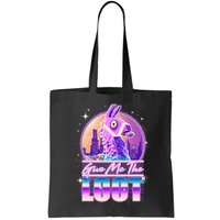 Retro Give Me the Loot Llama Loot Bag