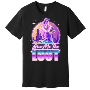 Retro Give Me the Loot Llama Loot Premium T-Shirt