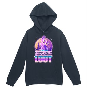 Retro Give Me the Loot Llama Loot Urban Pullover Hoodie