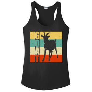 Retro Goat Ladies PosiCharge Competitor Racerback Tank