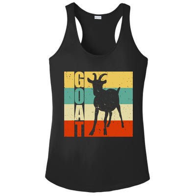 Retro Goat Ladies PosiCharge Competitor Racerback Tank