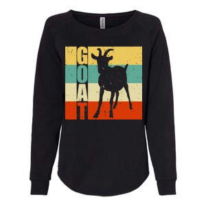 Retro Goat Womens California Wash Sweatshirt