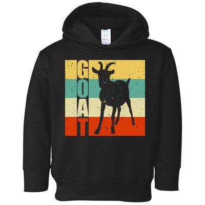 Retro Goat Toddler Hoodie