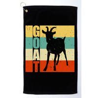 Retro Goat Golf Towel