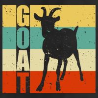 Retro Goat Golf Towel