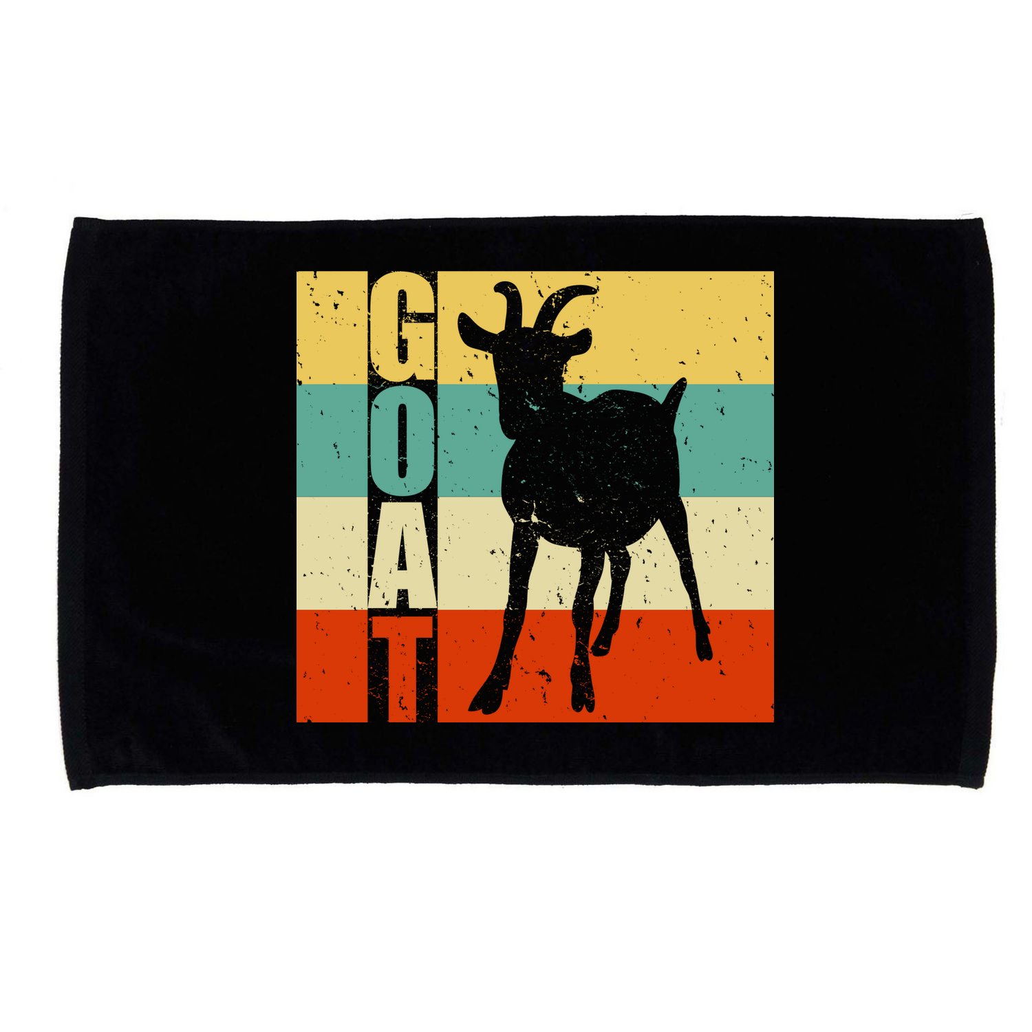 Retro Goat Microfiber Hand Towel