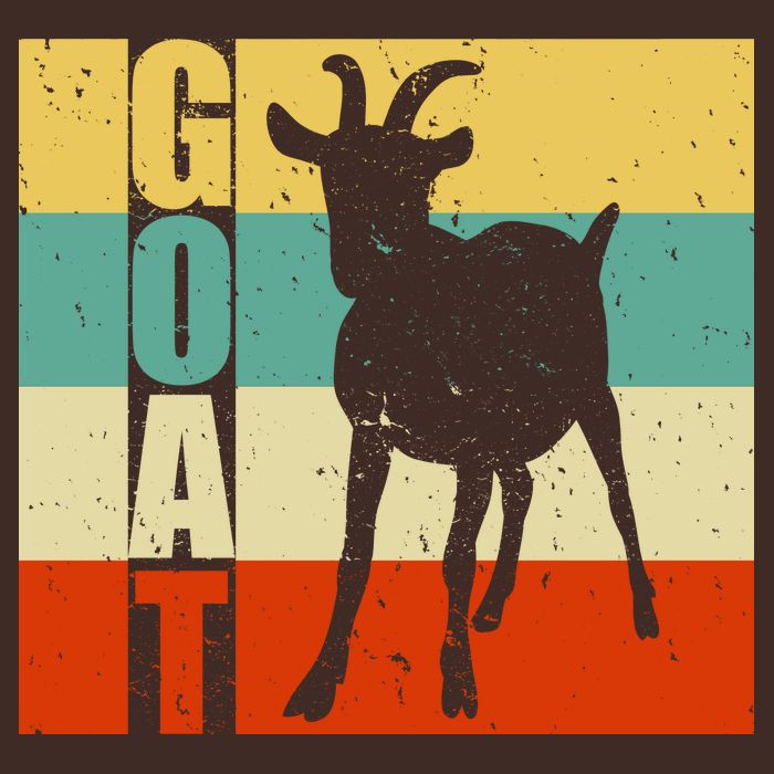 Retro Goat Apron