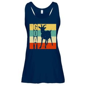 Retro Goat Ladies Essential Flowy Tank