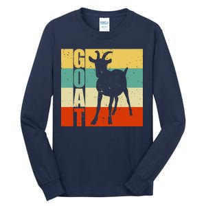 Retro Goat Tall Long Sleeve T-Shirt