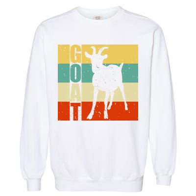 Retro Goat Garment-Dyed Sweatshirt