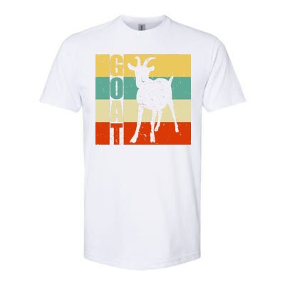 Retro Goat Softstyle® CVC T-Shirt