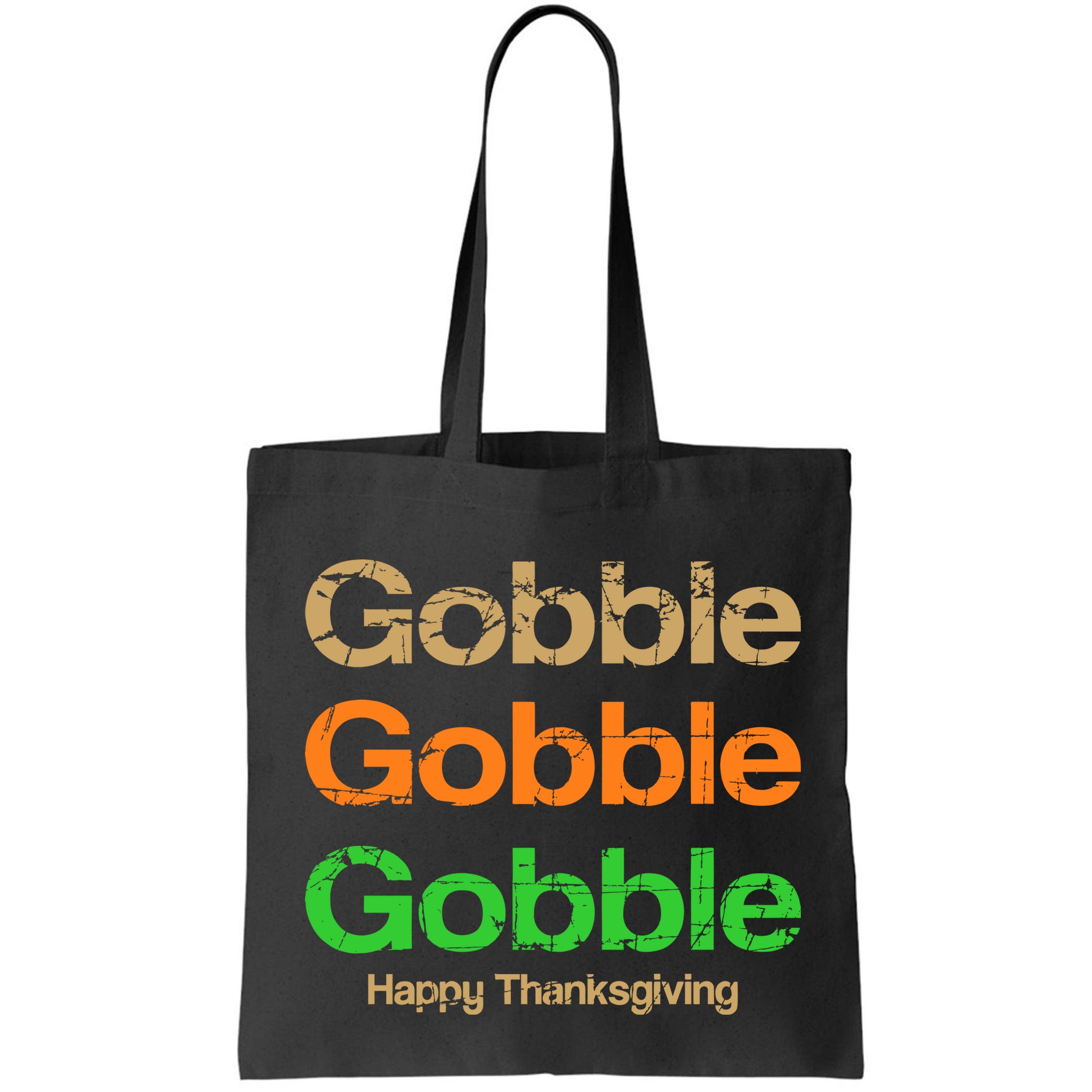 Retro Gobble Funny Thanksgiving Bag