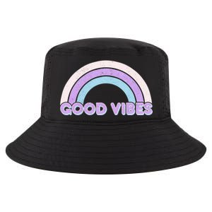 Retro Good Vibes Rainbow Cool Comfort Performance Bucket Hat