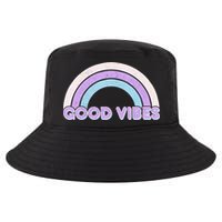 Retro Good Vibes Rainbow Cool Comfort Performance Bucket Hat