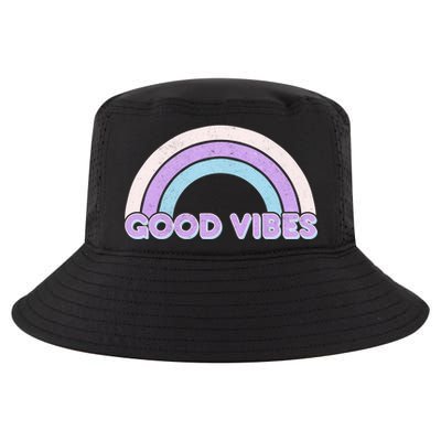 Retro Good Vibes Rainbow Cool Comfort Performance Bucket Hat