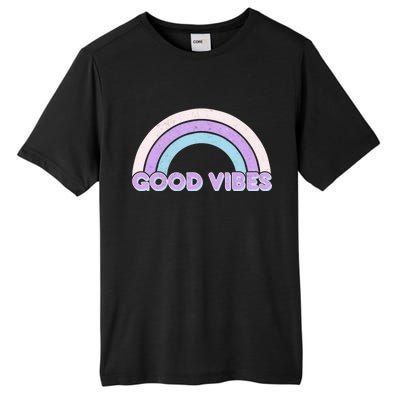 Retro Good Vibes Rainbow Tall Fusion ChromaSoft Performance T-Shirt