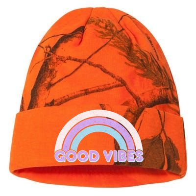 Retro Good Vibes Rainbow Kati Licensed 12" Camo Beanie