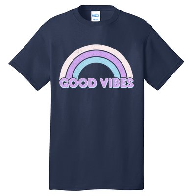 Retro Good Vibes Rainbow Tall T-Shirt