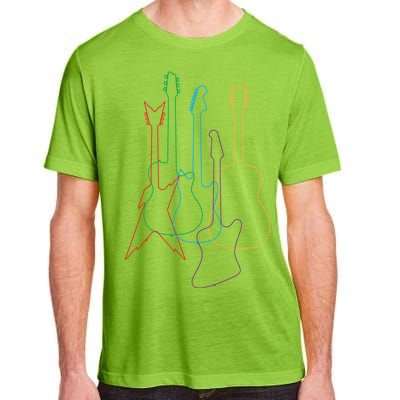 Retro Guitars Adult ChromaSoft Performance T-Shirt