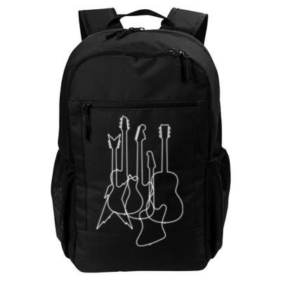 Retro Guitars Daily Commute Backpack