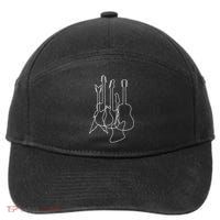 Retro Guitars 7-Panel Snapback Hat