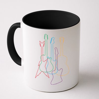 Retro Guitars Mug