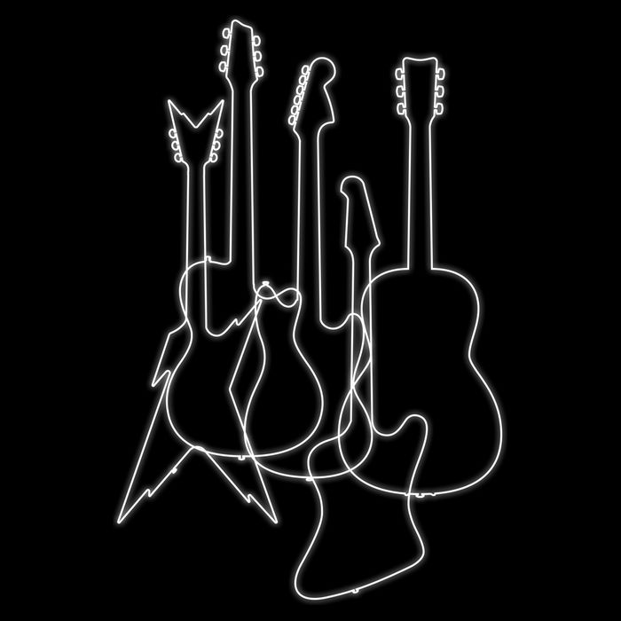 Retro Guitars 16 in Basic Backpack