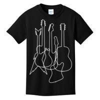 Retro Guitars Kids T-Shirt