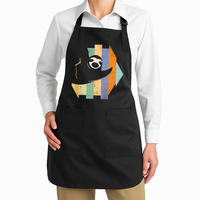 Retro Hanging Sloth Apron