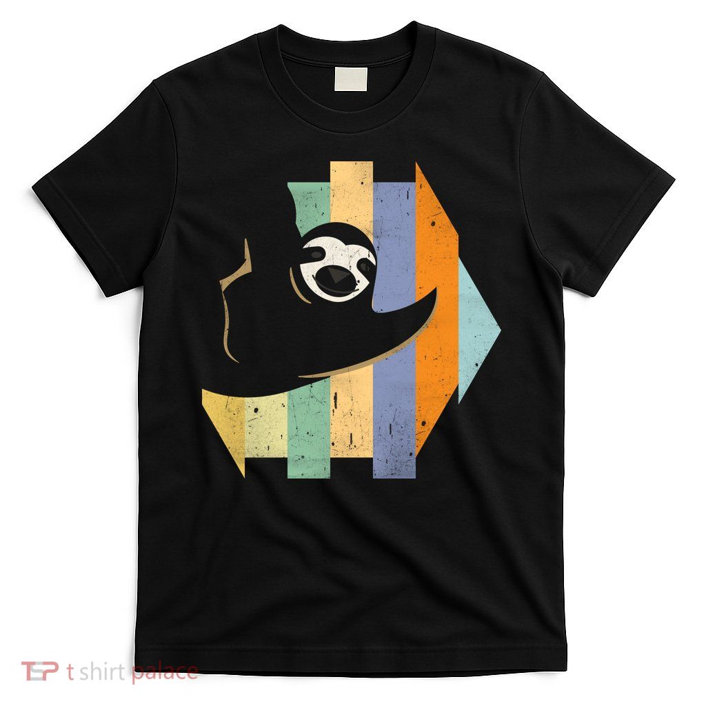 Retro Hanging Sloth T-Shirt