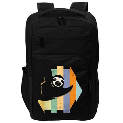Retro Hanging Sloth Impact Tech Backpack