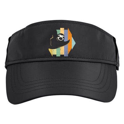 Retro Hanging Sloth Adult Drive Performance Visor