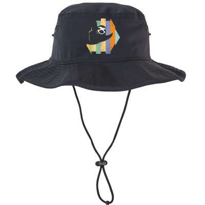 Retro Hanging Sloth Bucket Hat