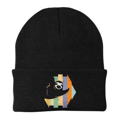 Retro Hanging Sloth Beanie