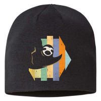Retro Hanging Sloth Sustainable Beanie