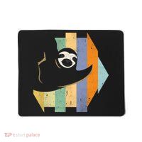 Retro Hanging Sloth Mousepad