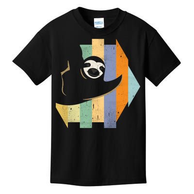 Retro Hanging Sloth Kids T-Shirt