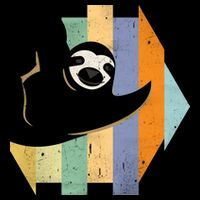 Retro Hanging Sloth Kids T-Shirt