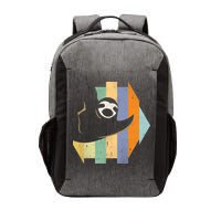 Retro Hanging Sloth Vector Backpack